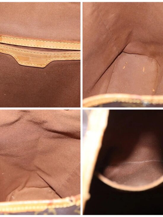 LOUIS VUITTON Monogram Montsouris GM Backpack M51135 LV Auth 173306 main image 4